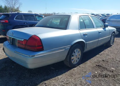 2004 Mercury Grand Marquis Ls from USA, damaged, VIN 2MEHM75W04X626909